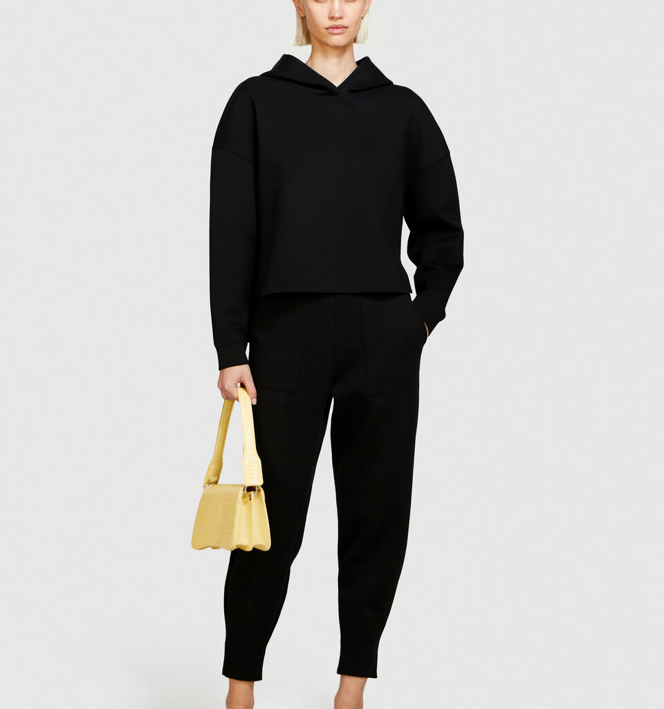 Technical sweatshirt - women's sweatshirts - Black | Sisley image number 1
